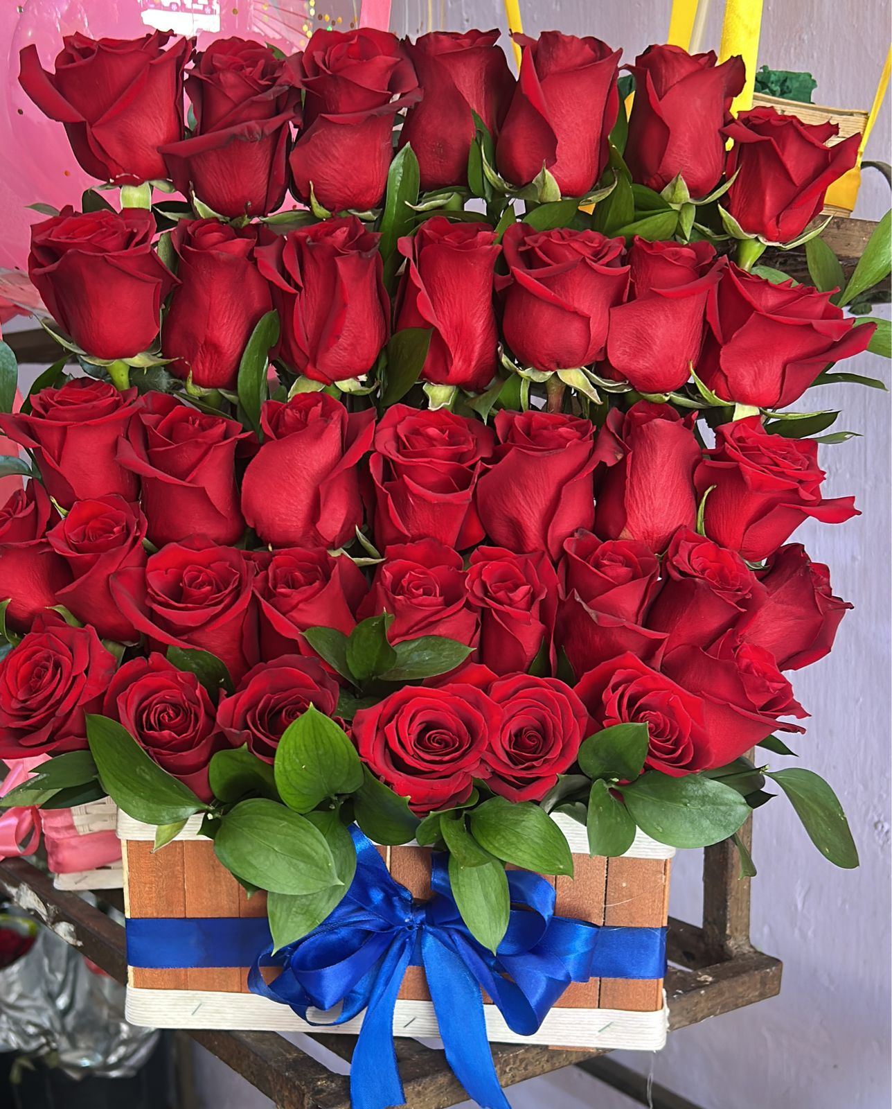 Caja de 50 Rosas Importadas