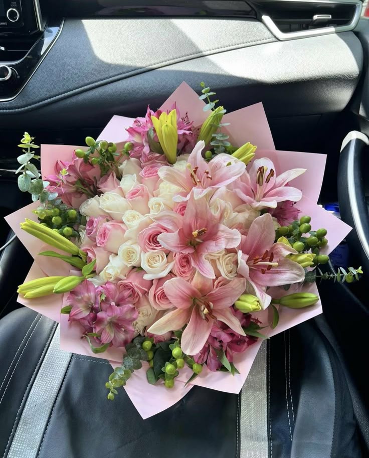 Ramo Gerbera y Lilium